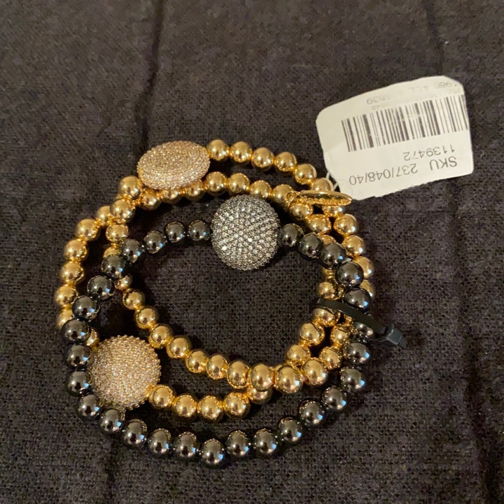 Natasha trio stretch bracelets